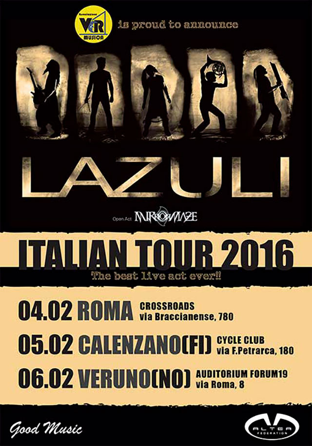 Lazuli Italian Tour